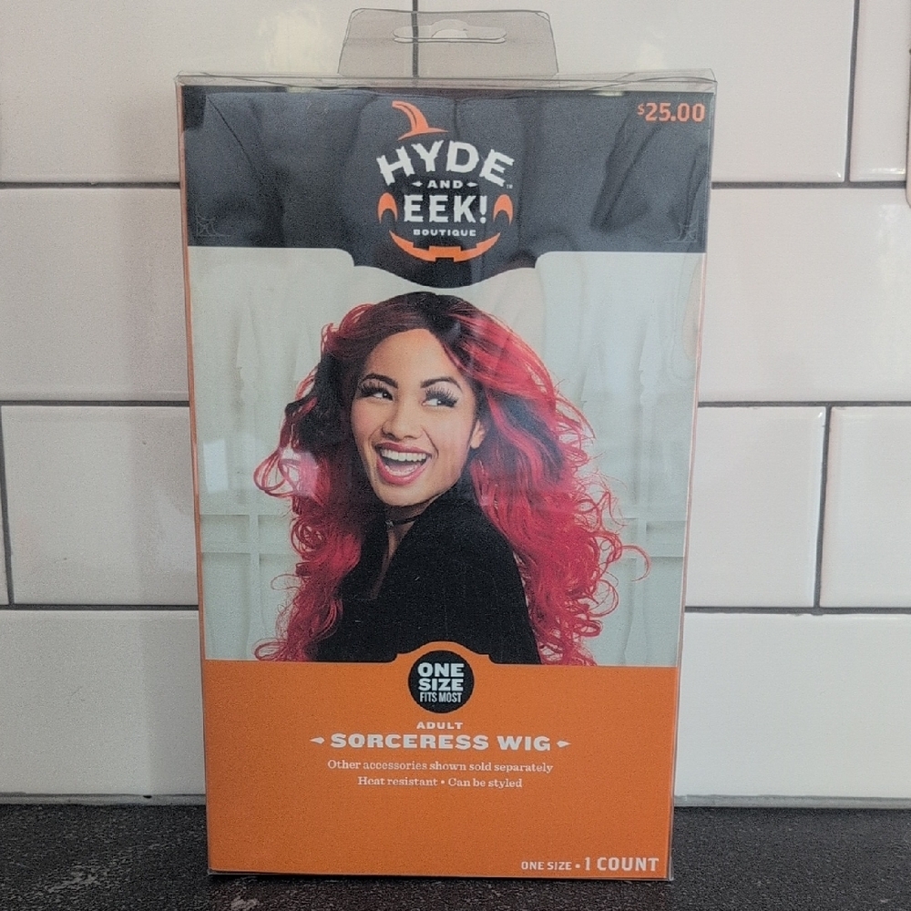 Vibrant Red Wavy Hair Extensions